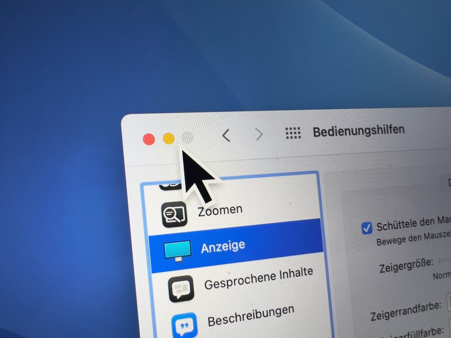 MAUSZEIGER GR E NDERN UNTER WINDOWS MAC visual data 3