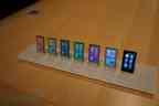 Die neuen iPod nanos – Quelle: engadget.com