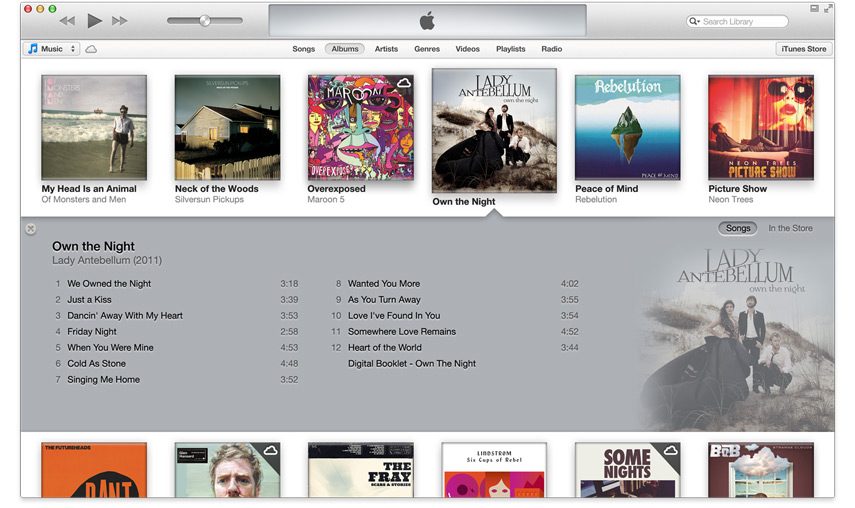 Das neue iTunes 11 von Apple