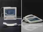 Das weisse «MacPhone» aus dem Jahr 1984 – Quellen: «designboom.com» und «Hartmut Esslinger»
