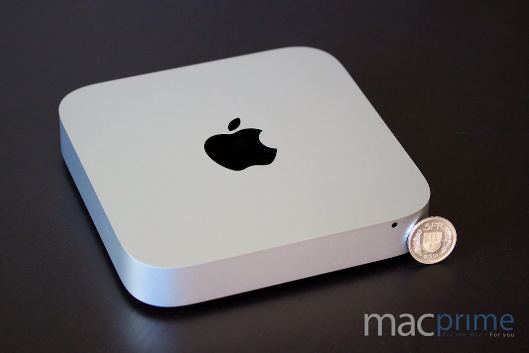 Der Mac mini — Apples kompaktester Mac aller Zeiten.
