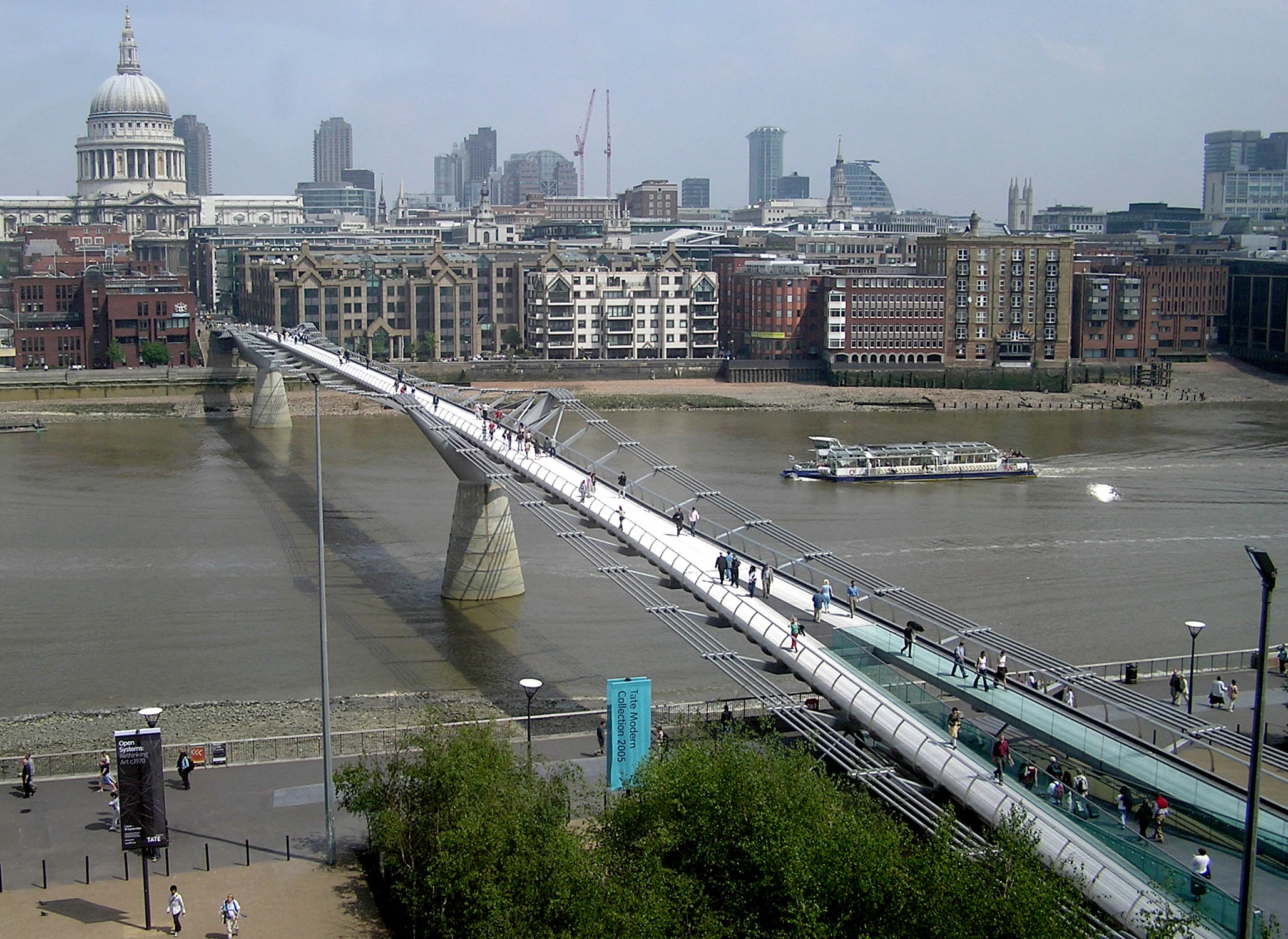 Millenium Bridge in London – Quelle: Wikipedia.org