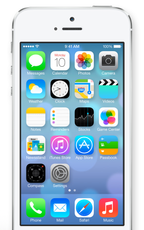 iOS 7 mit neuen Icons