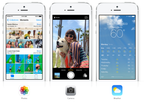 Fotos, Kamera und Wetter in iOS 7