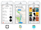 Uhr, Karten und Video in iOS 7