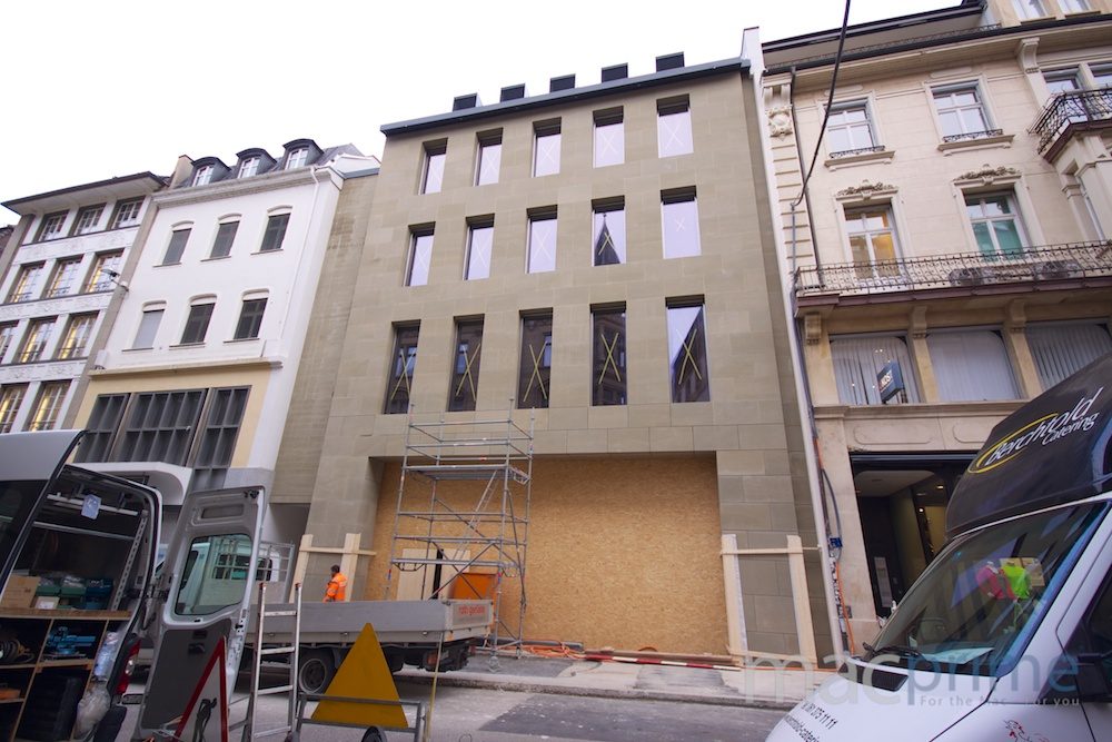 Foto vom Freitag — freie Sicht auf die Fassade