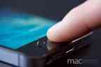 Touch ID beim iPhone 5s – Der Sensor funktioniert mit feuchten Fingern erstaunlich lange.