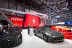 CarPlay-Premiere bei Ferrari – Anlässlich des Auto-Salons Genf stellen Ferrari, Mercedes-Benz und Volvo die ersten Autos mit Apples CarPlay vor.