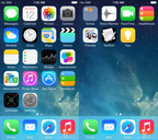 Angebliche Übersicht über den gesamten Home Screen von iOS 8 – Quelle: 9to5Mac