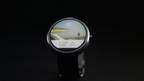 Eine intelligente Uhr mit «Android Wear» als Betriebssystem – Quelle: TheVerge