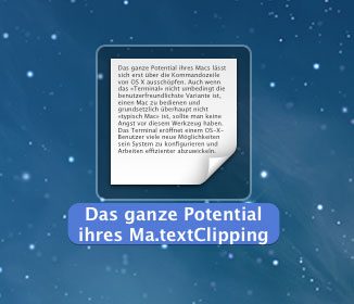 textClipping-Datei