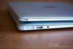 MacBook (12-Zoll Retina Display, Early 2015) – Das neue 12-Zoll MacBook (oben) im Vergleich zum 11-Zoll MacBook Air (unten)