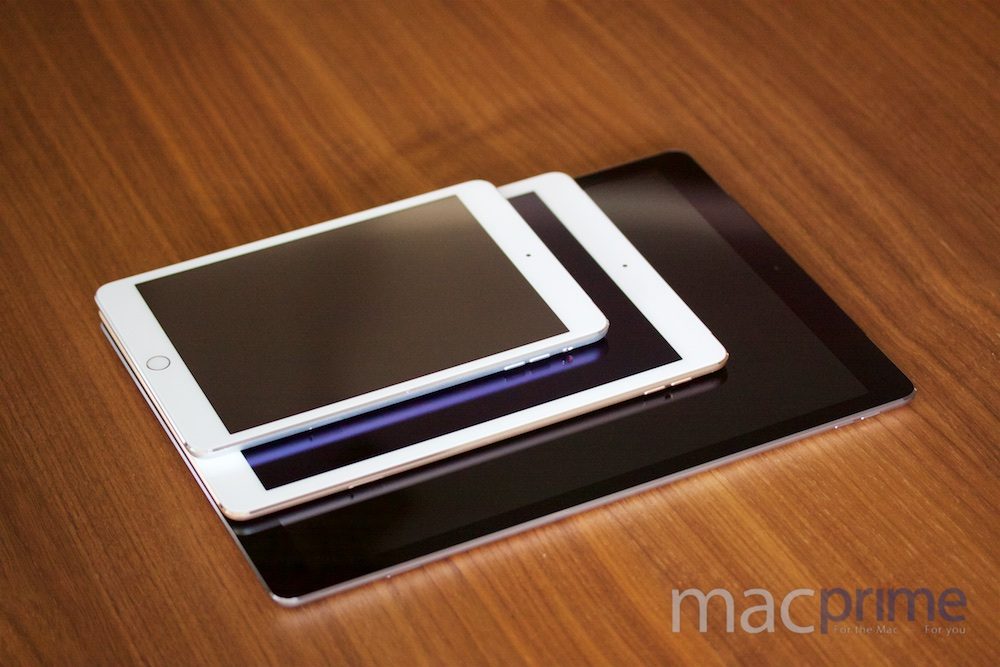 iPad mini 3, iPad Air 2 und das neue iPad Pro