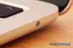 MacBook Air mit «M2»-Chip – Headphone-Jack rechts vom Air